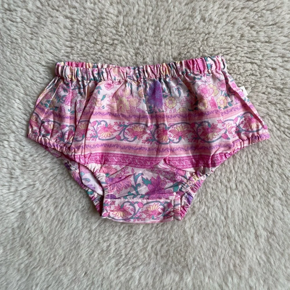 Spell | Little Gypsies Folk Town Bloomers Pink | 3-6 Months